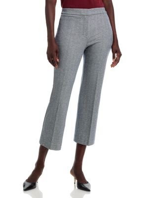 Cropped Kick Flare Pants