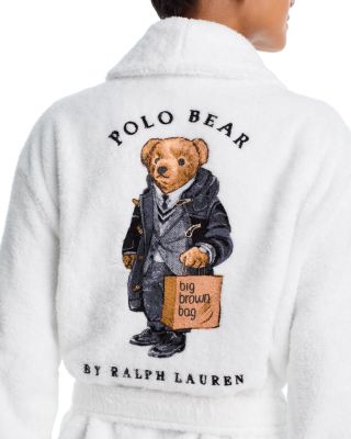 Bloomingdale&#39;s Big Brown Bag Short Robe - Exclusive