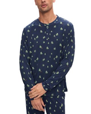 Henry Printed Long Pajama Set