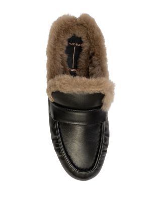 Women's Classic Shearling Mule Loafers