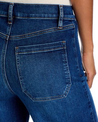 Le Pixie High Rise Ankle Slim Palazzo Jeans in Savior