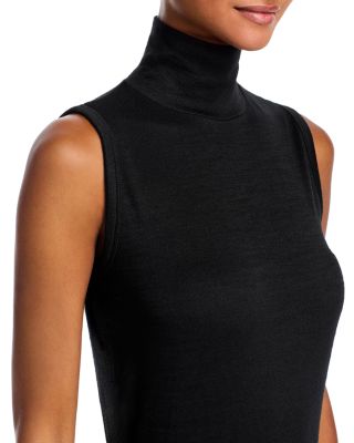 The Knit Turtleneck Tank Top