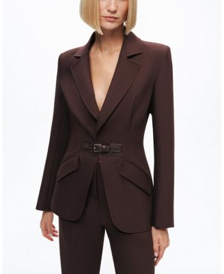 Nocturne Belted Tailored Blazer