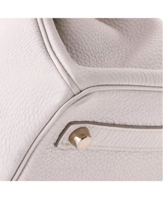  Birkin 25 Handbag Light Togo with Rose Gold Hardware