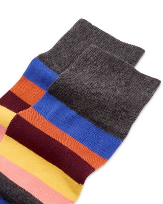 Stripe Crew Socks 