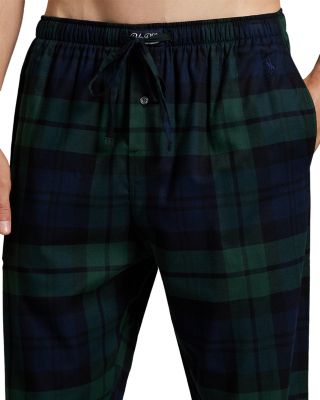 Morning Robe Bear Plaid Pajama Set