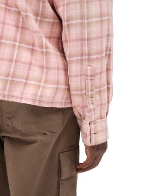 Long Sleeve Printed Button Front Shirt