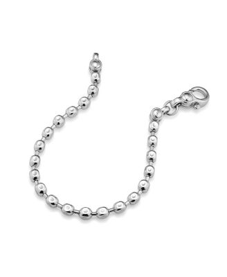  Sterling Silver Axis Bead Bracelet