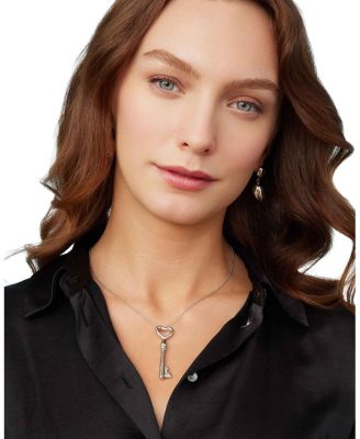  Sterling Silver Lover Statement Drop Earrings