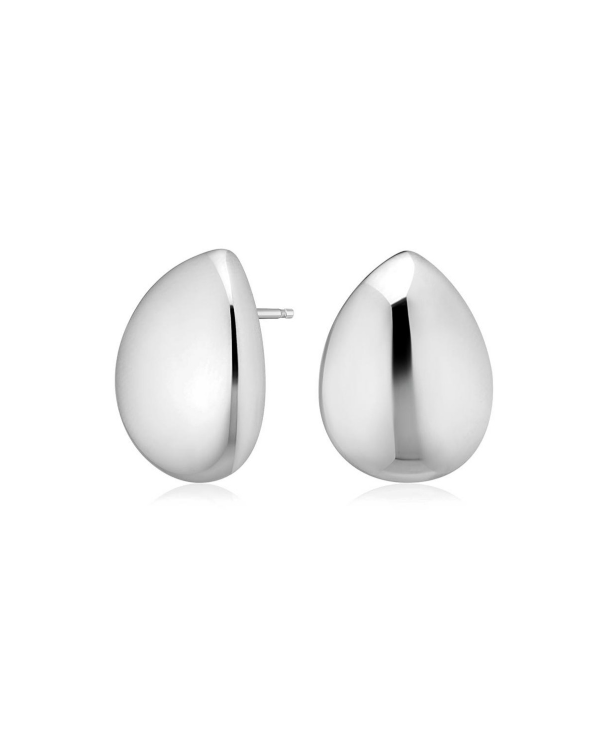 Sterling Silver Reflection Studs
