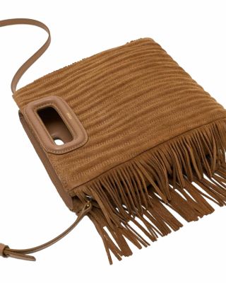 M Suede Leather Bag