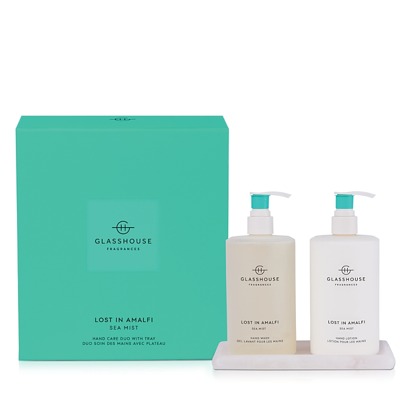 Glasshouse Fragrances Lost In Almafi Hand Wash & Lotion Set In Multi