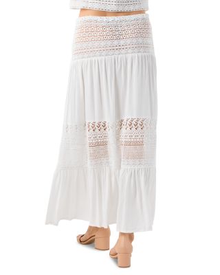 Breezy Tiered Swim Cover-Up Skirt