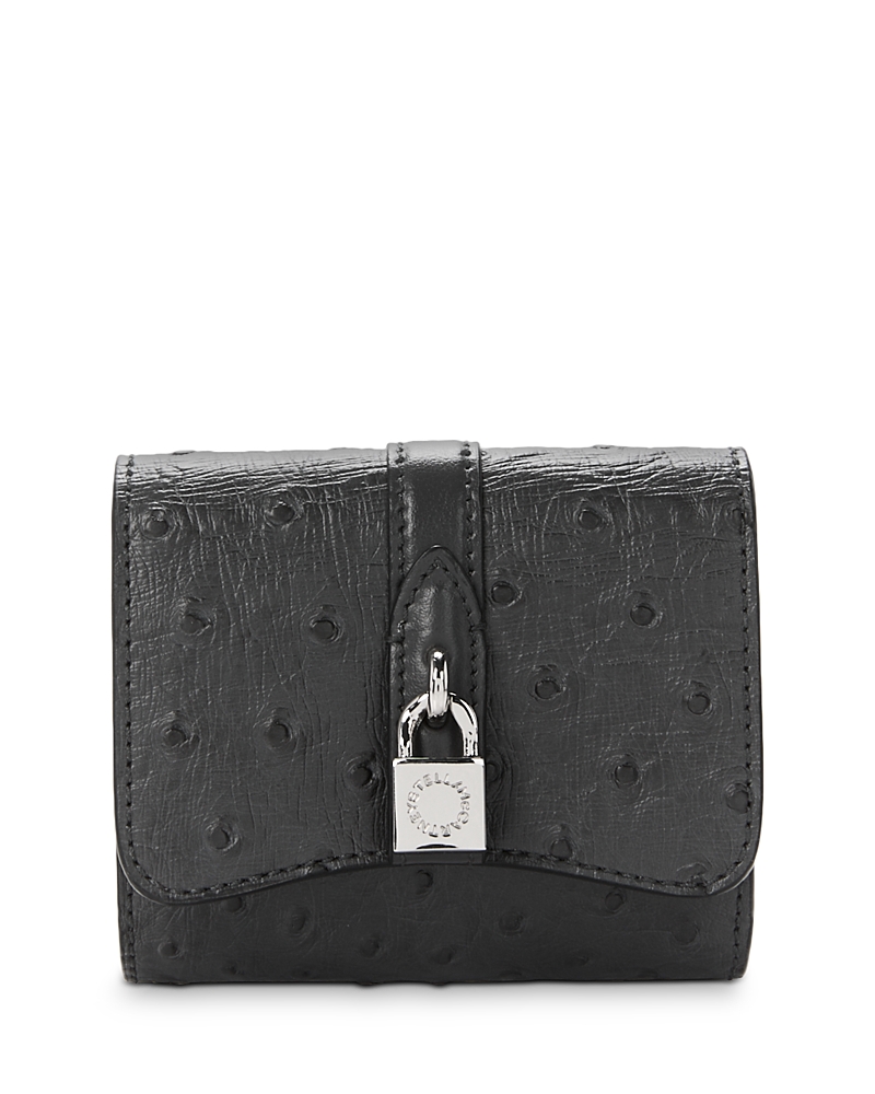 Stella Mccartney Stella Ryder Trifold Wallet In Black