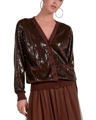 Relaxed V Neck Cardigan