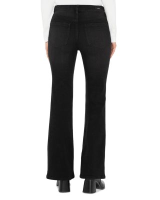 Hannah High Rise Flare Jeans in Heron Lake