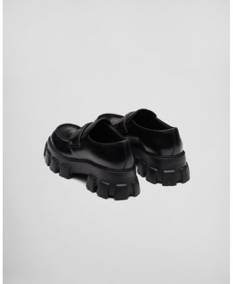 Men's Monolith Brushed Leather Loafers