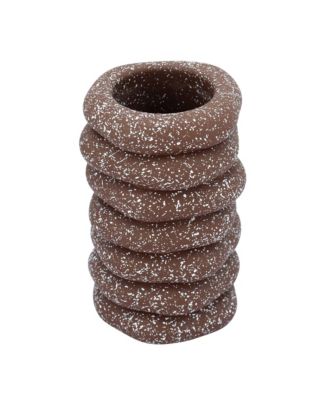 Gabby Speckled Cairn Vase