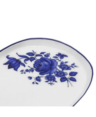Cottage China Serving Tray