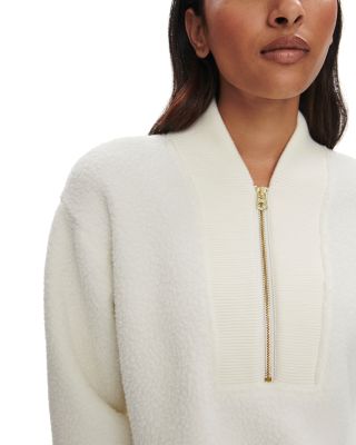 Mumford Half Zip Fleece Sweatshirt