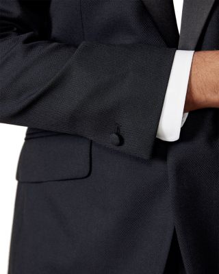 Sitra Jacquard Tailored Fit Tuxedo Jacket