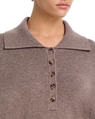 Luca Bell Sleeve Polo Sweater