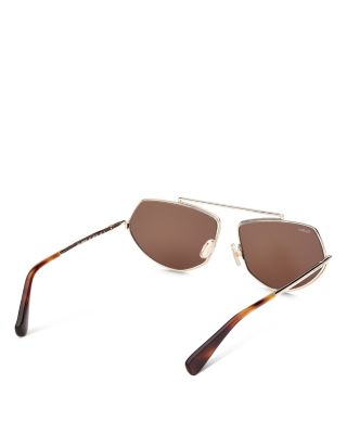 Geometric Sunglasses, 60mm