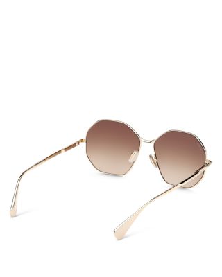Geometric Sunglasses, 57mm