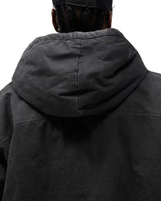 Hooded Oversized Bomber Jacket