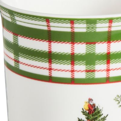 5 Piece Christmas Tree Mug &amp; Coaster Set