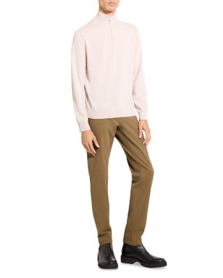 Hilles Cashmere Quarter Zip Sweater