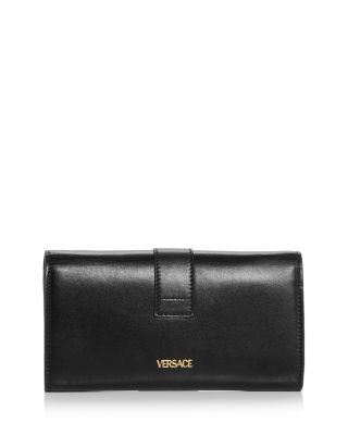 V Leather Wallet On Chain