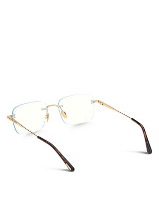 Rectangular Blue Light Glasses, 54mm