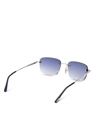 Jake Rectangular Sunglasses, 54mm