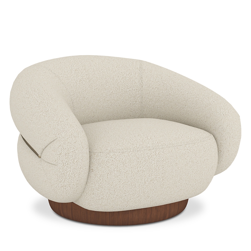 Caracole Smoosh Swivel Chair