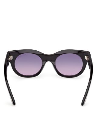 Marine Round Sunglasses, 50mm