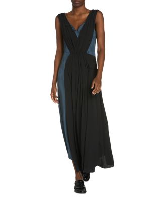 V Neck Long Dress