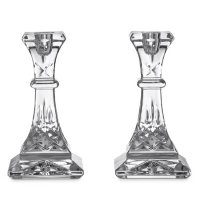 Waterford - Lismore 6" Candlestick, Set of 2