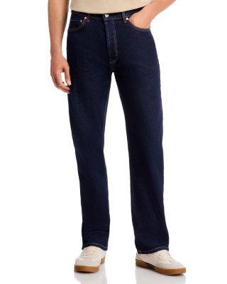 Nash Straight Fit Jeans in Rinse Wash Blue