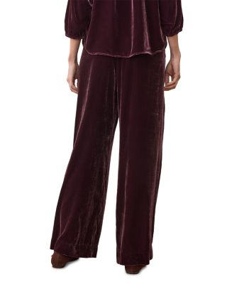 Velvet Drawstring Pants