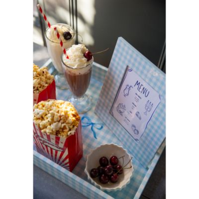 Gingham Tray, 16&amp;quot; x 14&amp;quot;