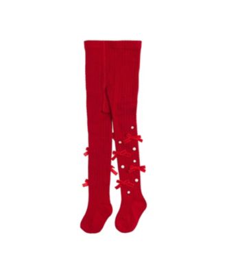 Girls' Bedazzled Tights - Little Kid