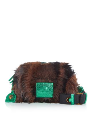 Southbank Faux Fur Camera Crossbody Bag