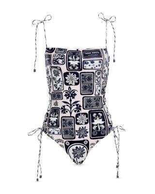 Posh Batik Reversible One Piece Swimsuit