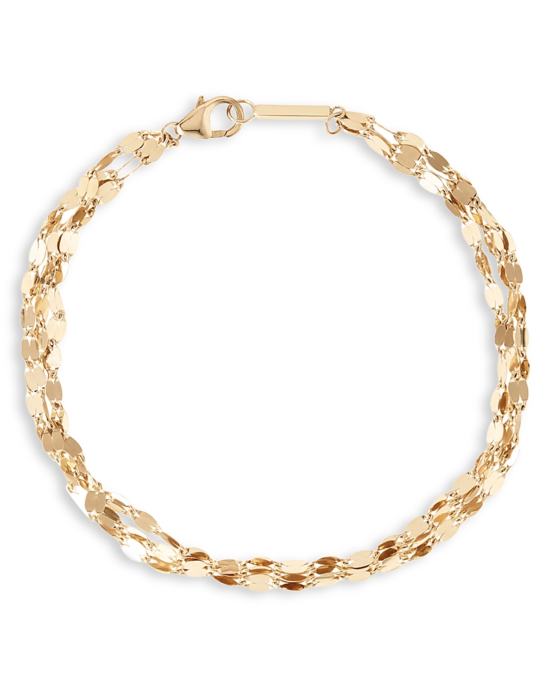 Lana Jewelry 14k Yellow Gold Mega Gloss Blake Chain Bracelet In Gold