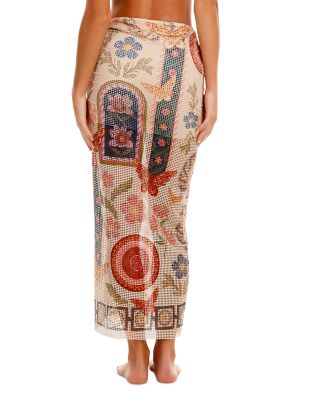Tock Fiore Maxi Skirt Swim Cover-Up