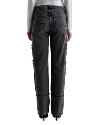 Brinley Mid Rise Straight Jeans in Overnight