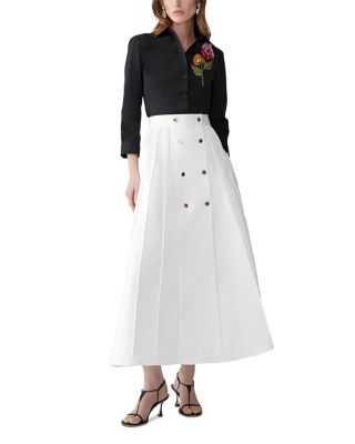 A Line Midi Skirt