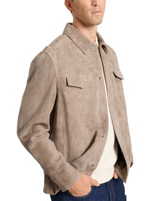 Wilbur Suede Shirt Jacket