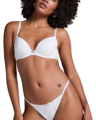Pointelle Padded Underwired Bra